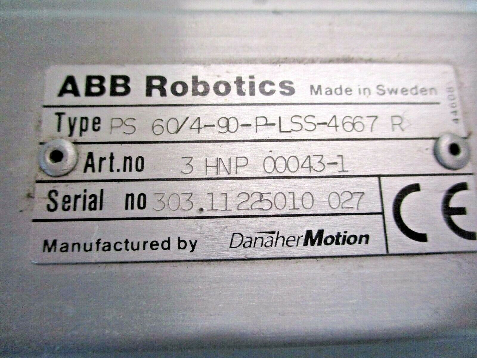 ABB ROBOTICS PS60/4-9D-P-LSS-4713伺服电机BRX/SMARTSYN旋转变压器 