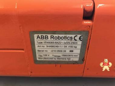 ABB 1FK6083-6AZ21-9ZZ9-Zs03伺服电机，机器人电机 特价包邮 ABB,伺服电机,模块,微型传动,机械传动