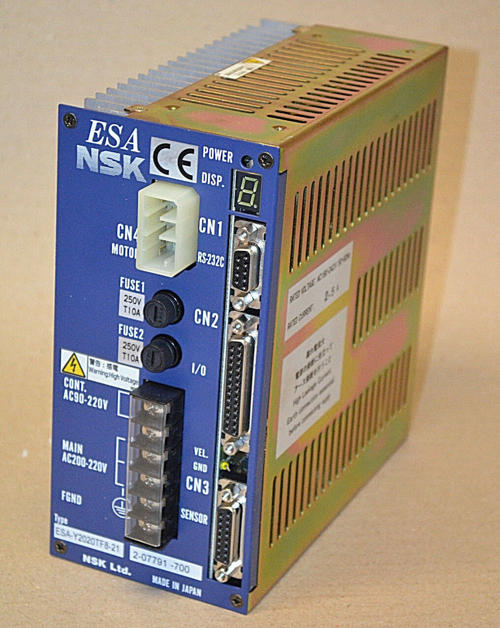 NSK ESA-Y2020TF8-21电机控制器伺服驱动器单元 