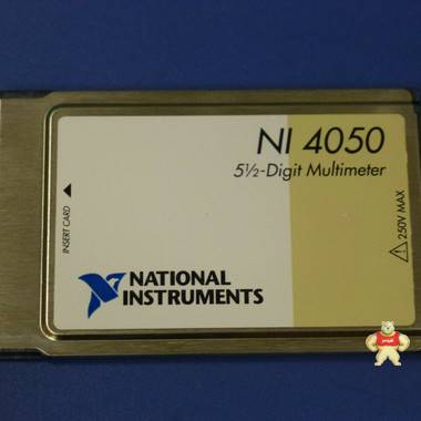 美国国家仪器 daqcard - 4050 万用表卡 PCMCIA Ni DMM 数据采集 