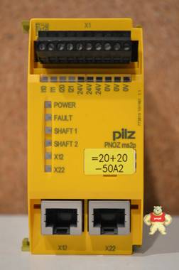 Pilz PNOZ ms2p速度监控模块773810 
