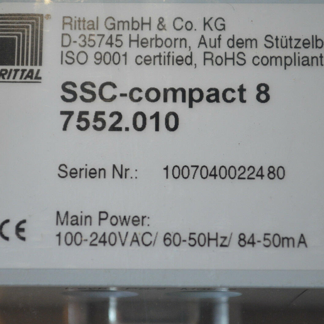 Rittal 7552.010 SSC compact 8 交换机8端口服务器