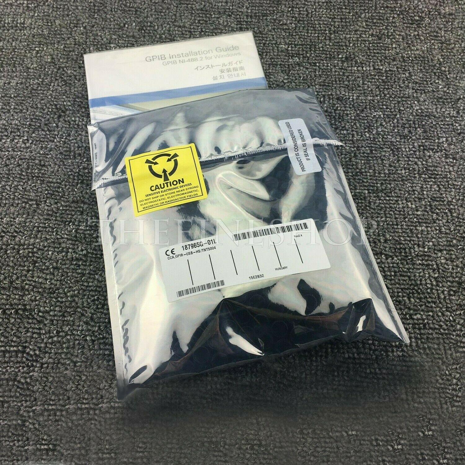 GPIB-USB-HS 接口适配器 National Instruments IEEE 488 5v 全新