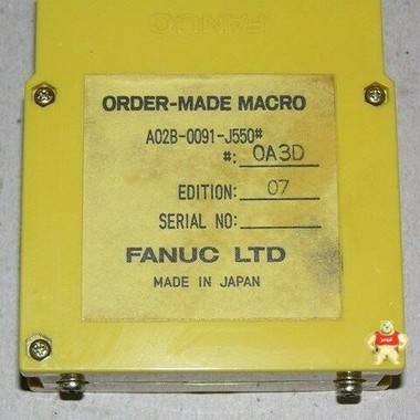 FANUC 宏模块 a02b-0091-j550 Edition 07 