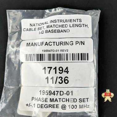 美国国家仪器 195947-01 附件套件部件适用于 pxie-5673e 