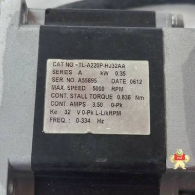 Allen Bradley 变频器负载交流伺服馬達 tl-a220p-hj32aa SER 一个 