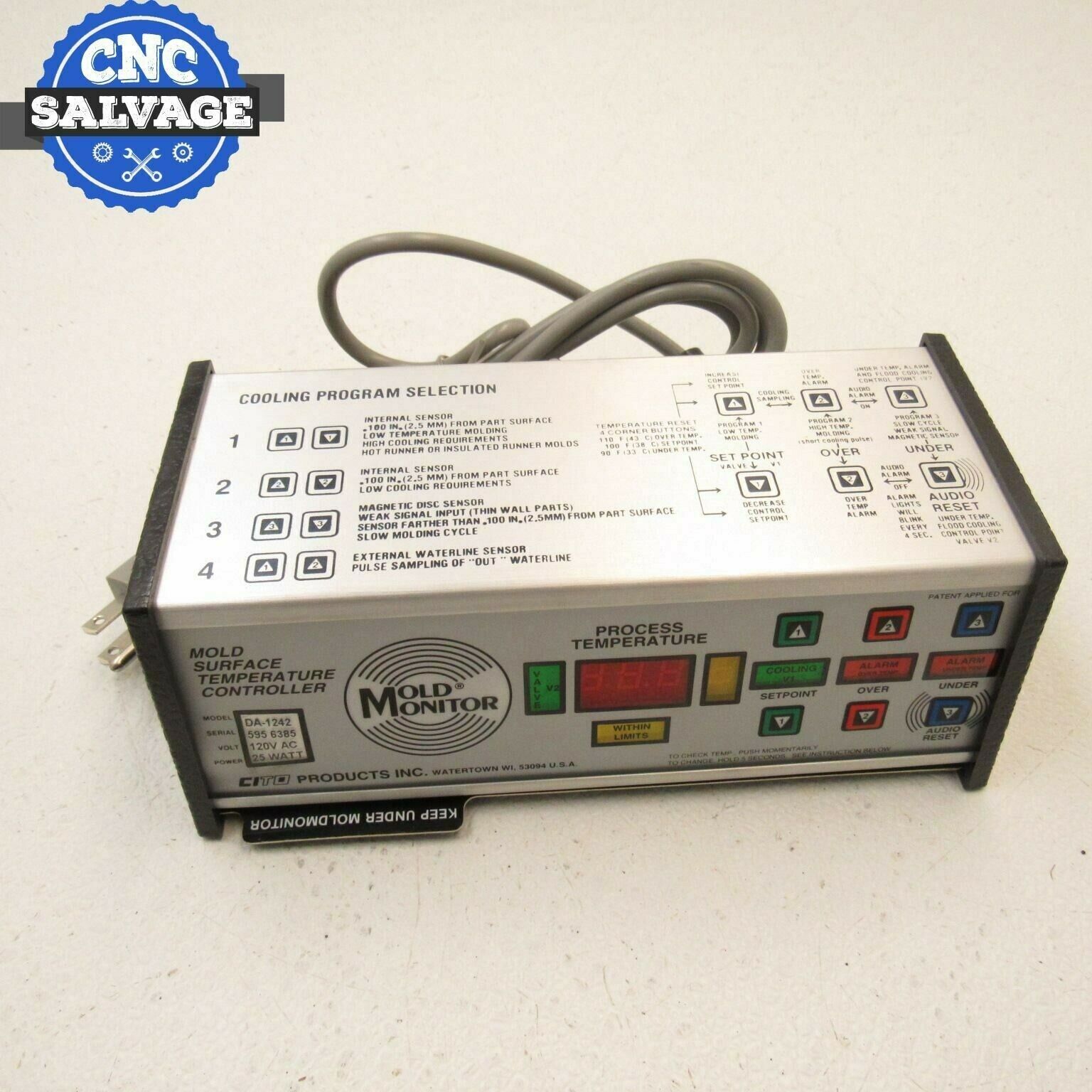 Cito 模具显示器温控器 da-1242 * 全新带盒 *