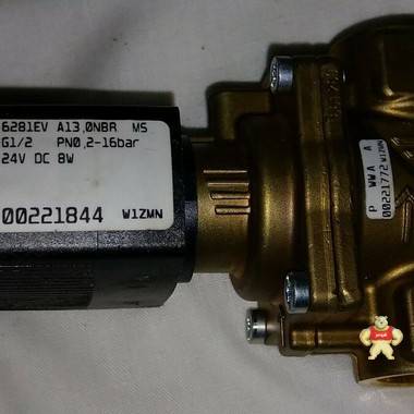 BURKERT 类型 6281ev a13 ， 0nbr MS 黄铜电磁阀 