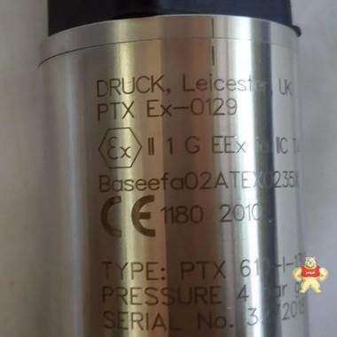 Druck PTX 610-1-1300 压力变送器压力 4 Bar G 