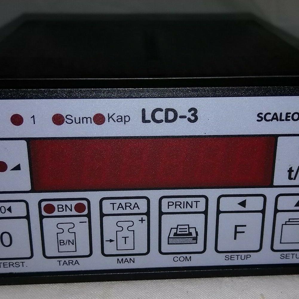 Erde scaleomatic lcd-3 称重显示器/控制器