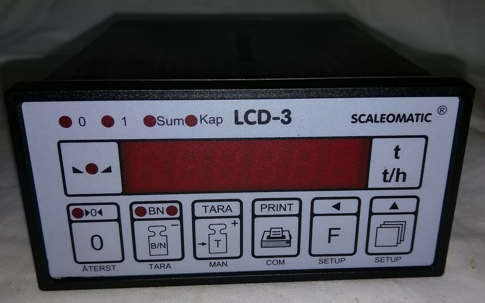 Erde scaleomatic lcd-3 称重显示器/控制器 