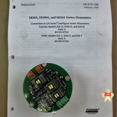 FOXBORO k0147nz 圆形 PC 板与螺丝端子 