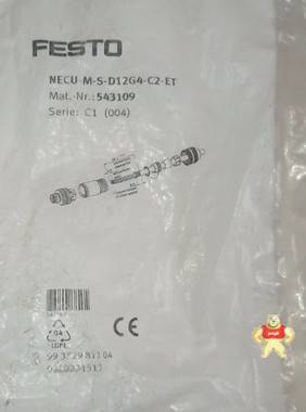 FESTO 543109 necu-m-s-d12g4-c2-et 插头连接器模块化电气终端 CPX 