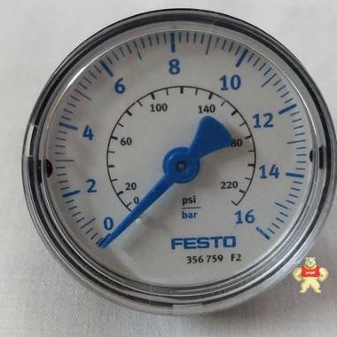 FESTO ma-50-16-r1/4-e-rg 压力表范围 0-16 巴第 525729 号先生 