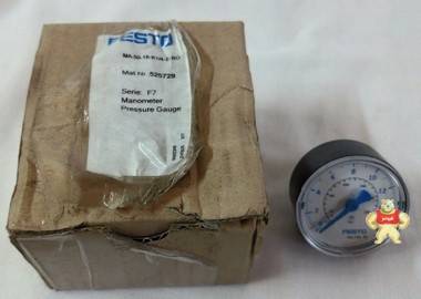 FESTO ma-50-16-r1/4-e-rg 压力表范围 0-16 巴第 525729 号先生 