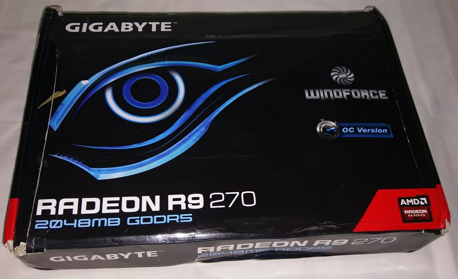 GIGABYTE Radeon r9 270 GDDR 5-2gb 2 xdvi/HDMI/DP OC 显卡 (gv-r