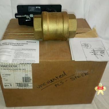 Honeywell vbn2fp3pox 2-way 射钉控制球阀全新未使用 