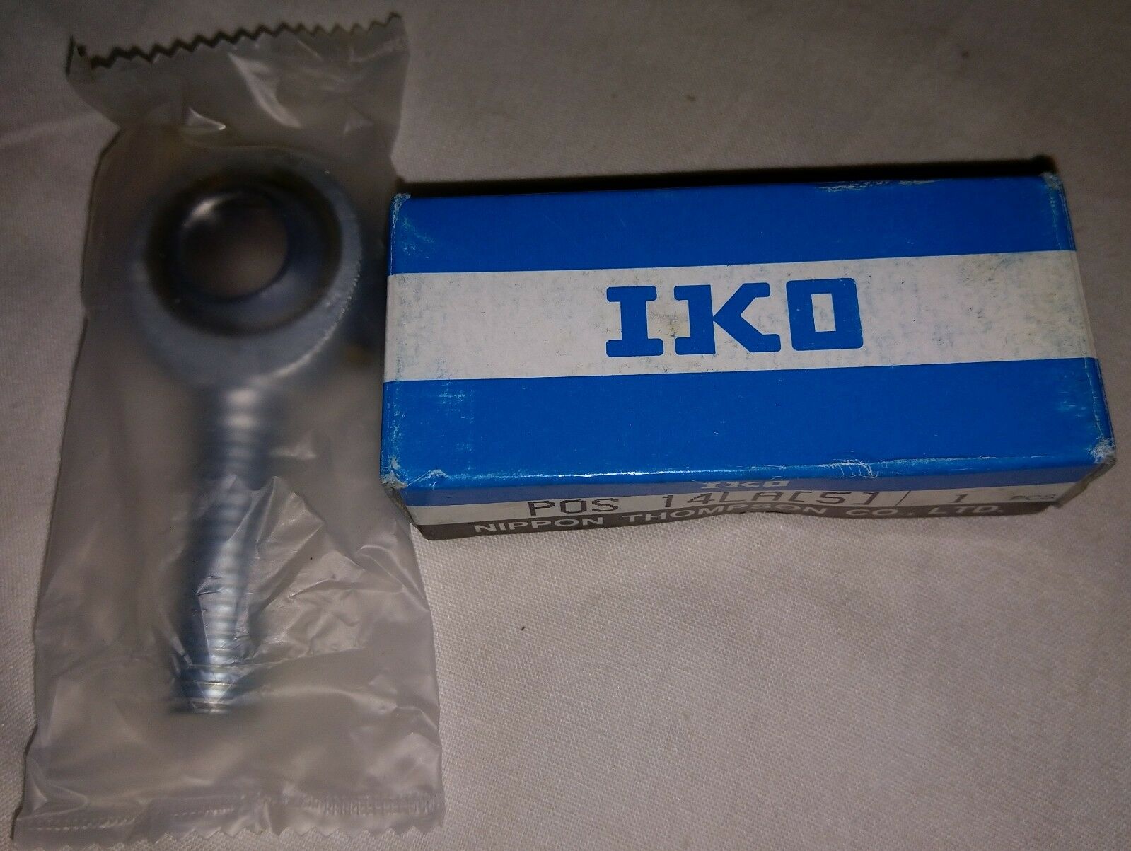 IKO pos14la (5) 14mm 孔男性桿端 m14x2 左手 pilloball 螺紋 