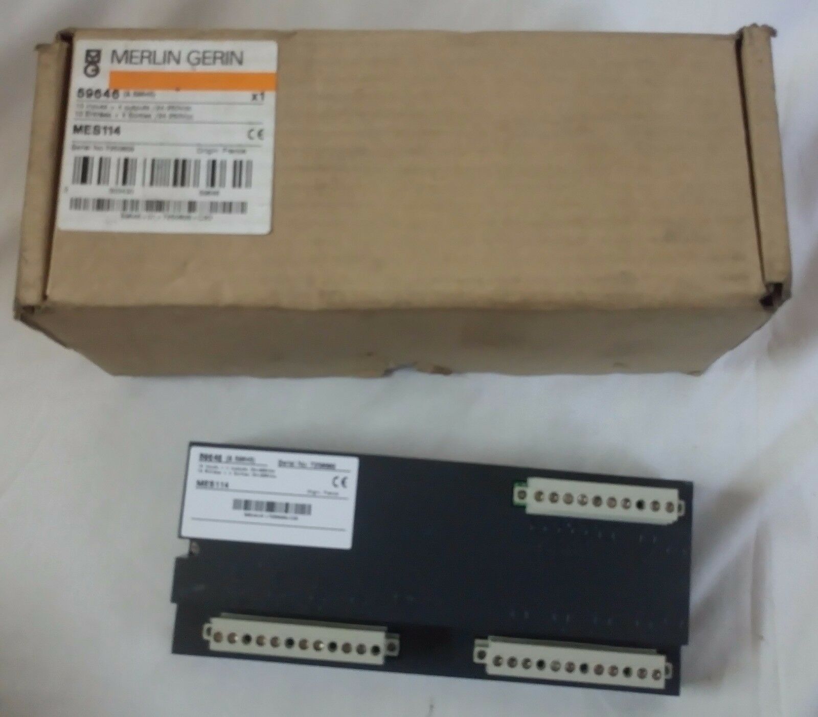 Merlin 梅兰日兰 sepam 59646 mes114 10 输入 + 4 输出/24-250 VDC 全新 