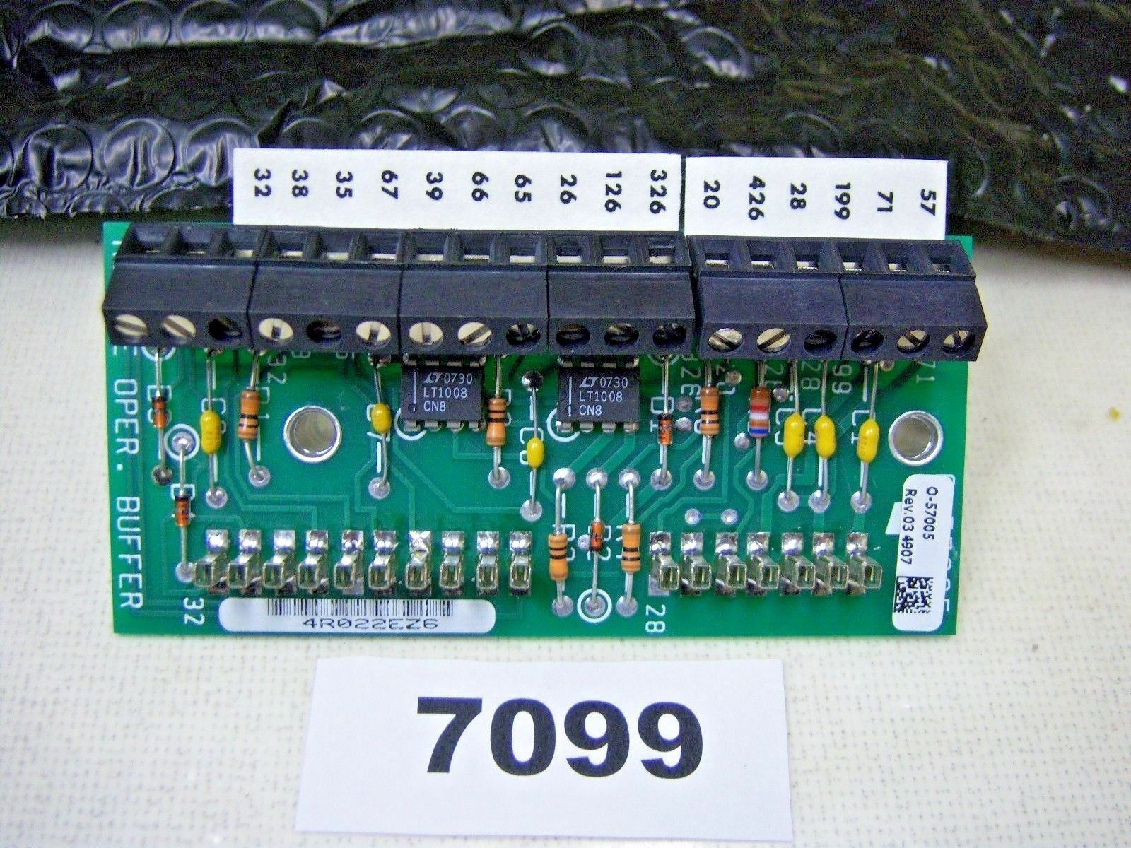 Reliance ELECTRIC PC 板遥控操作缓冲区 7057354-17a 网络通信模块,控制调节器,模拟电路板,鲨鱼可编程控制,接口器模块