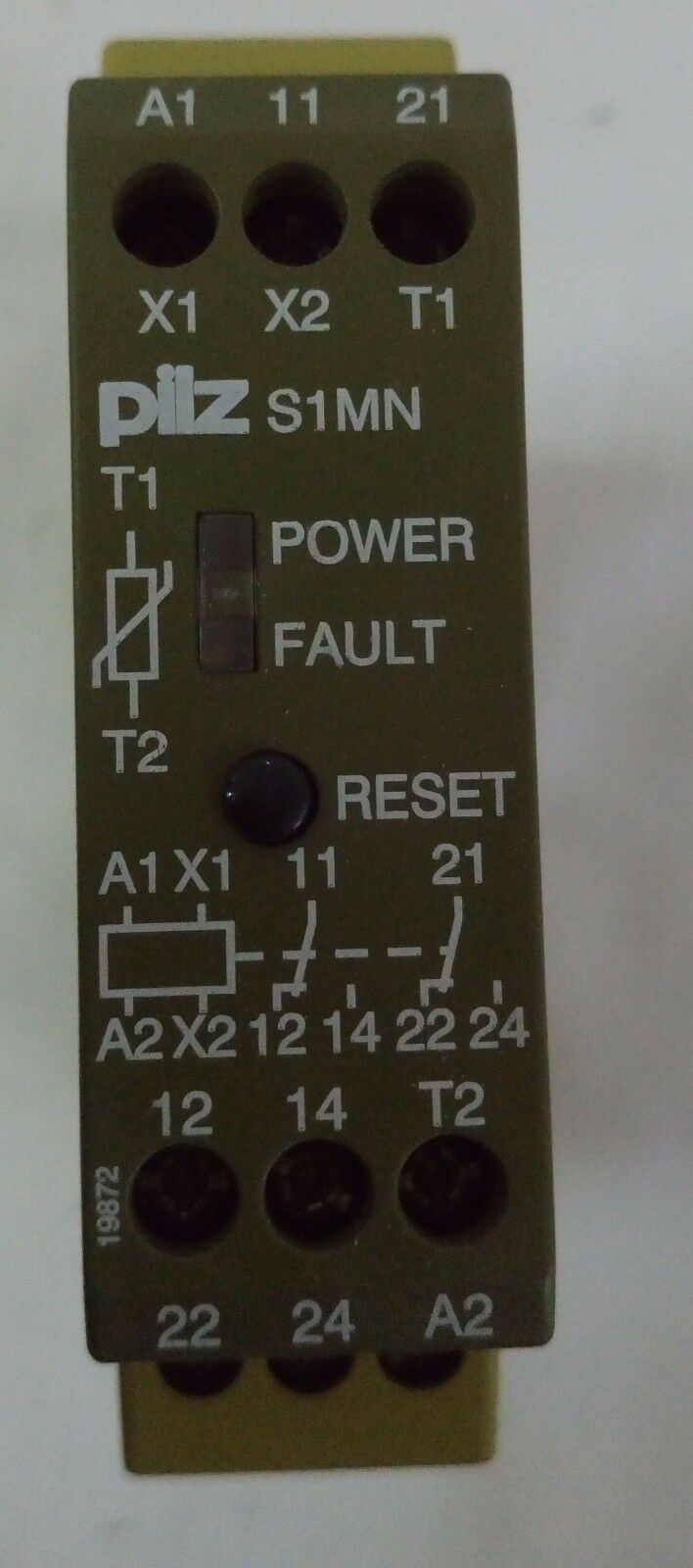 Pilz s1mn 110vac 2c/0 热敏电阻监测继电器 ID 839410 全新未使用 