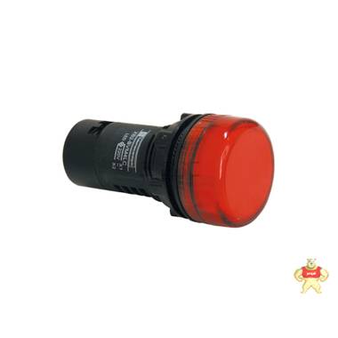 SCHNEIDER 施耐德 AC/DC 24V 红色LED指示灯；XB2BVB4LC 指示灯,按钮,带灯按钮