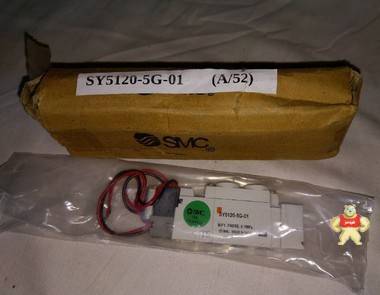 SMC 气动电磁阀 sy5120-5g-01 