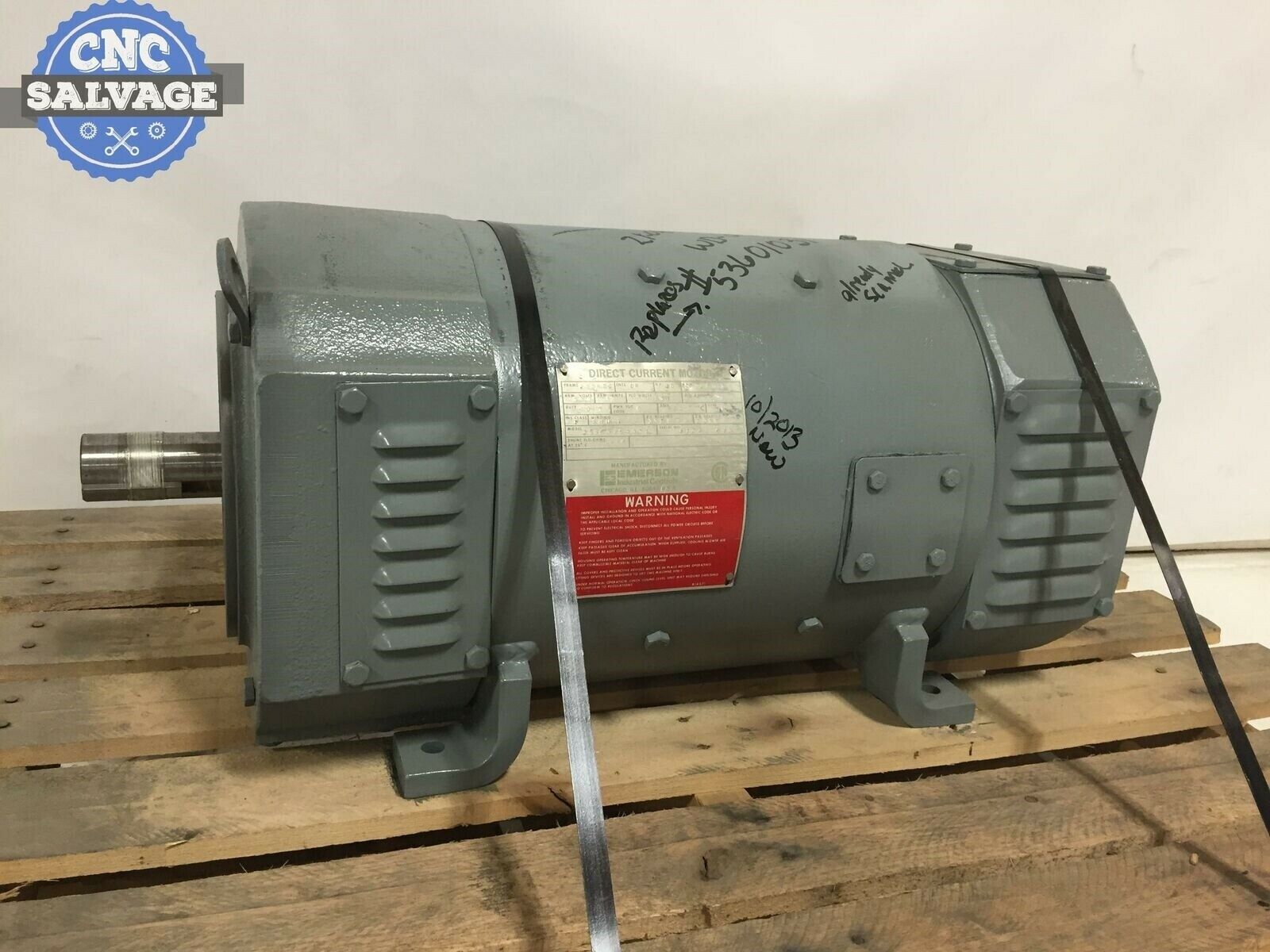 艾默生直流电机 30hp 2500rpm 500v 259c0350001 