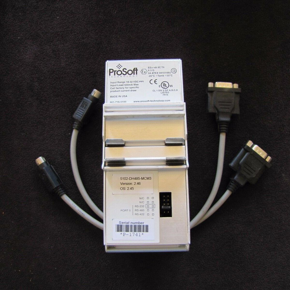 ProSoft ProLinx Module 5102-DH485-MCM3 DH485 to Modbus Commu