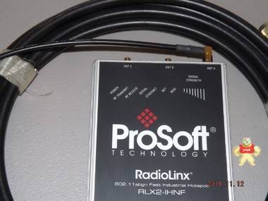 RadioInx ProSoft RLX2-IHNF-A 802.11 abgn快速工业热点和天线 RLX2-IHNF,Prosoft,通信模块,PLC