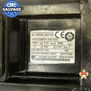 安川交流伺服电动机 sgmsh -10ca6s 