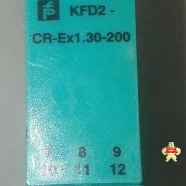 倍加福 + FUCHS kfd2-cr-ex1.30-200 变压器隔离中继器 P/N ： 71840 
