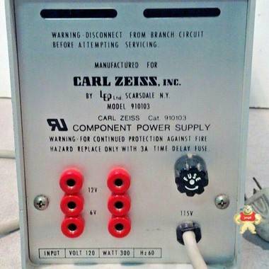 卡尔蔡司6-12伏200瓦910103显微镜光源电源 