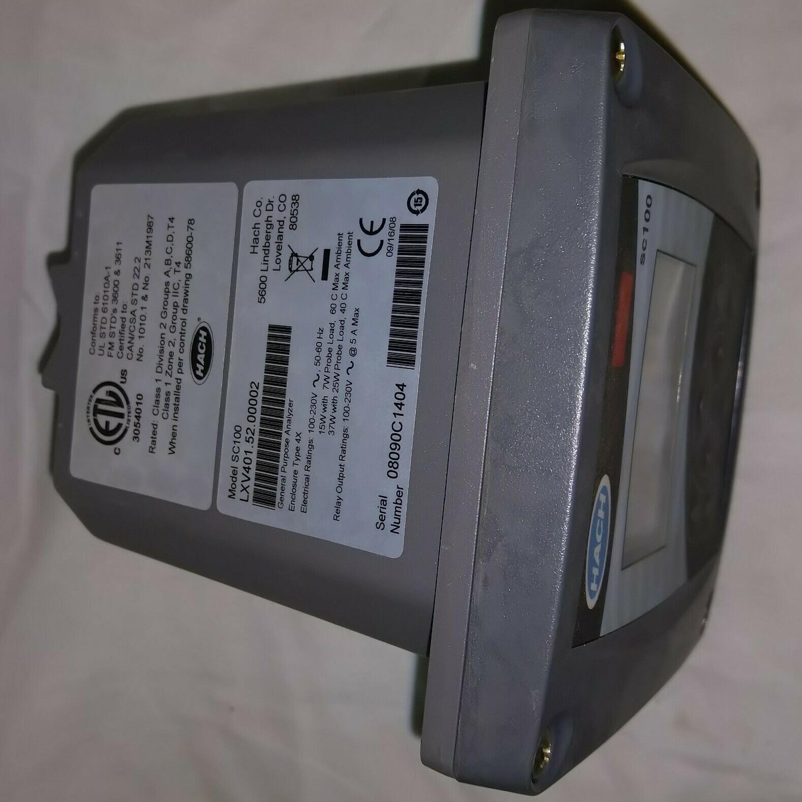 哈希 sc100 通用分析仪 lxv401.52.00002