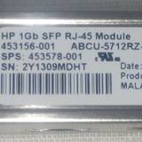 惠普 453156-001 1gb SFP rj-45 模块 2 件套装用