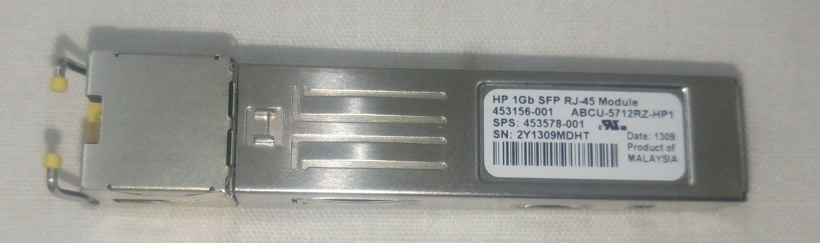 惠普 453156-001 1gb SFP rj-45 模块 2 件套装用