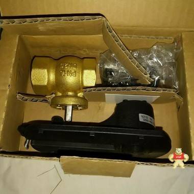 霍尼韦尔黄铜 2 路电动球阀 vba216-025p 