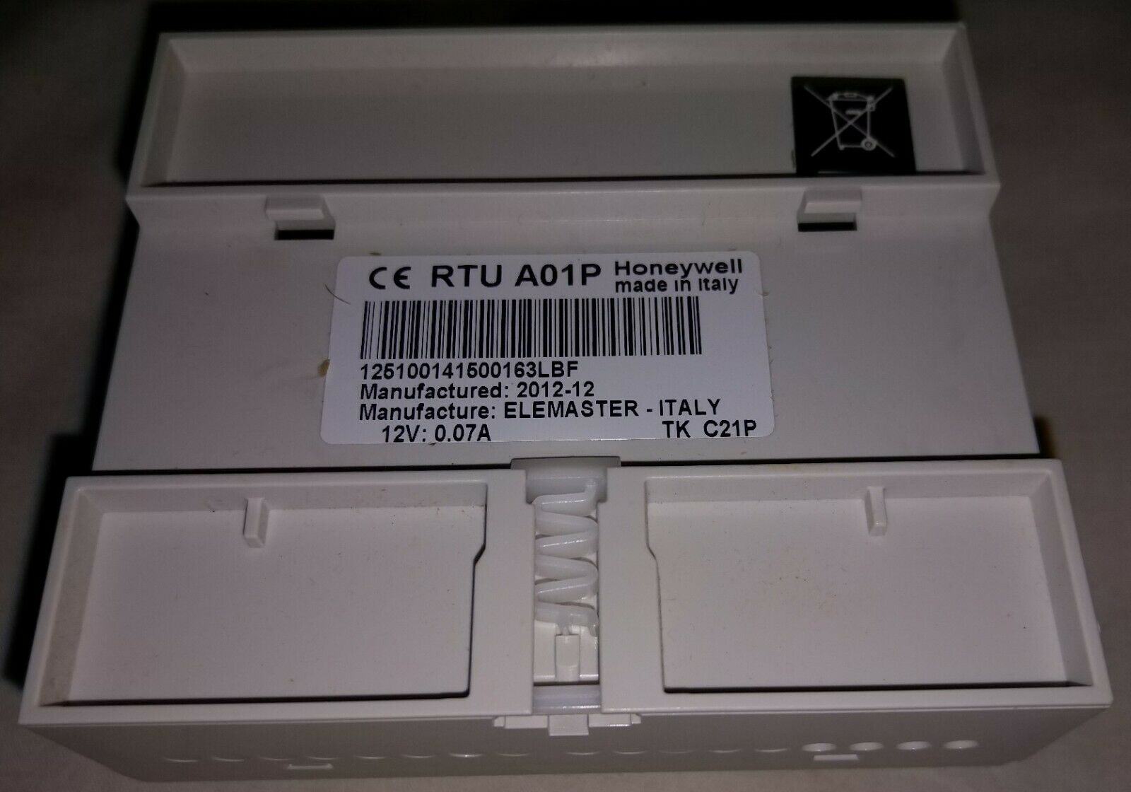 霍尼韦尔模块 TK c21p temaline 12v 0,07a RTU a01p 