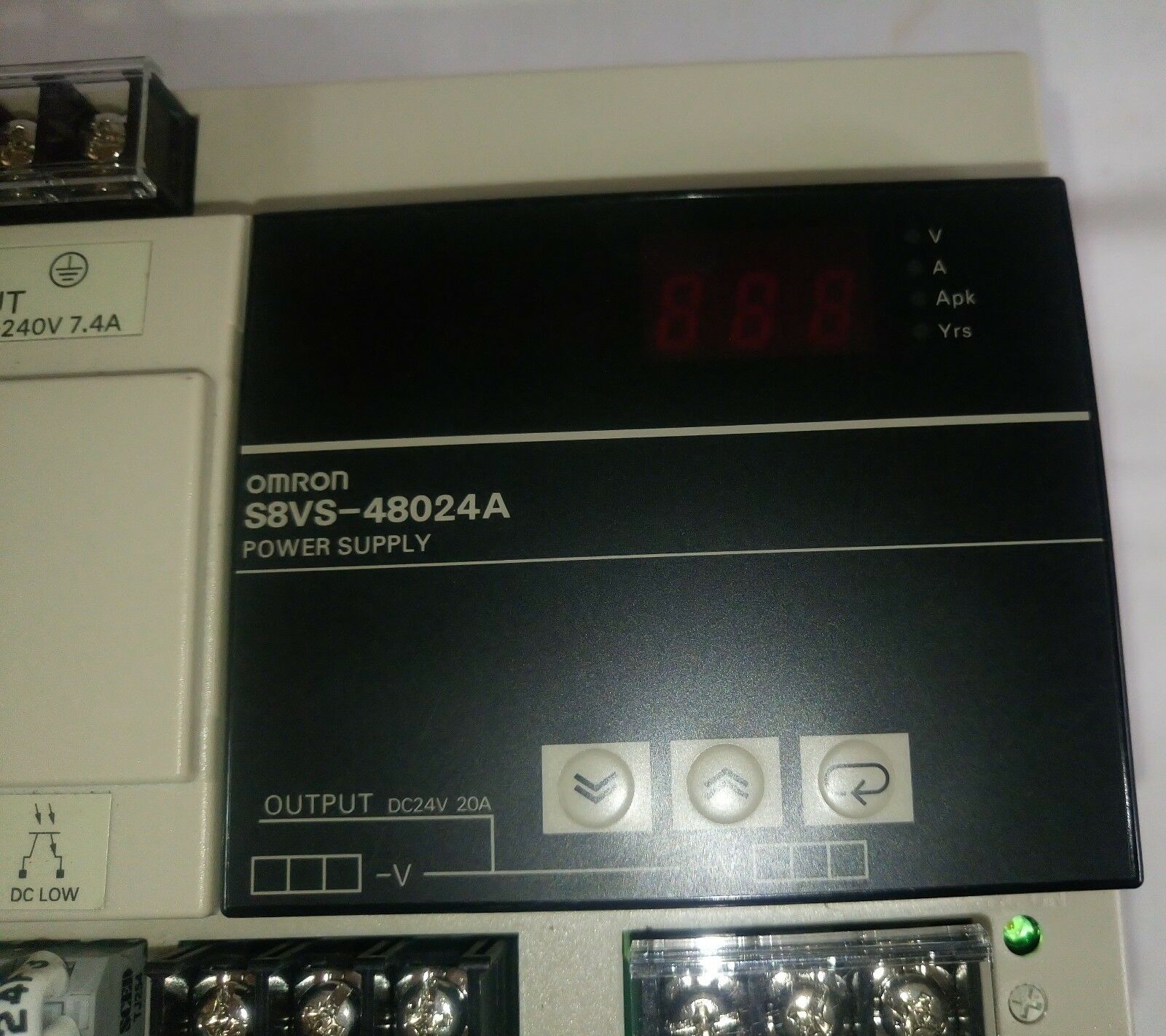欧姆龙 s8vs-48024a 开关电源使用 