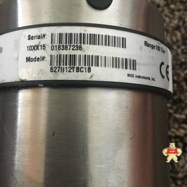 MKS Baratron电容式压力计100TORR，627B12TBC1B 627B12TBC1B,MKS,PLC,传感器