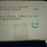 全新 Shafer rexnord das16-40a1-509 航空航天滚子轴承