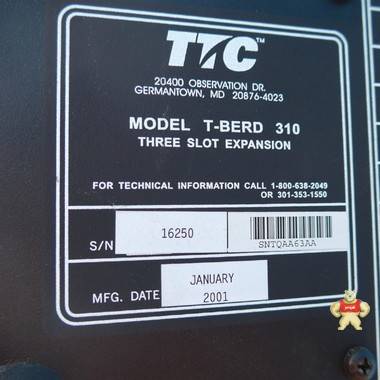 带选件310-1 DS1/DSO的TTC T-Berd 310-1网络分析仪 