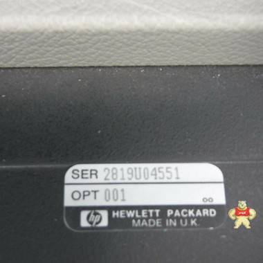 HP 8656B合成射频信号发生器。1-990 MHz选项001。 