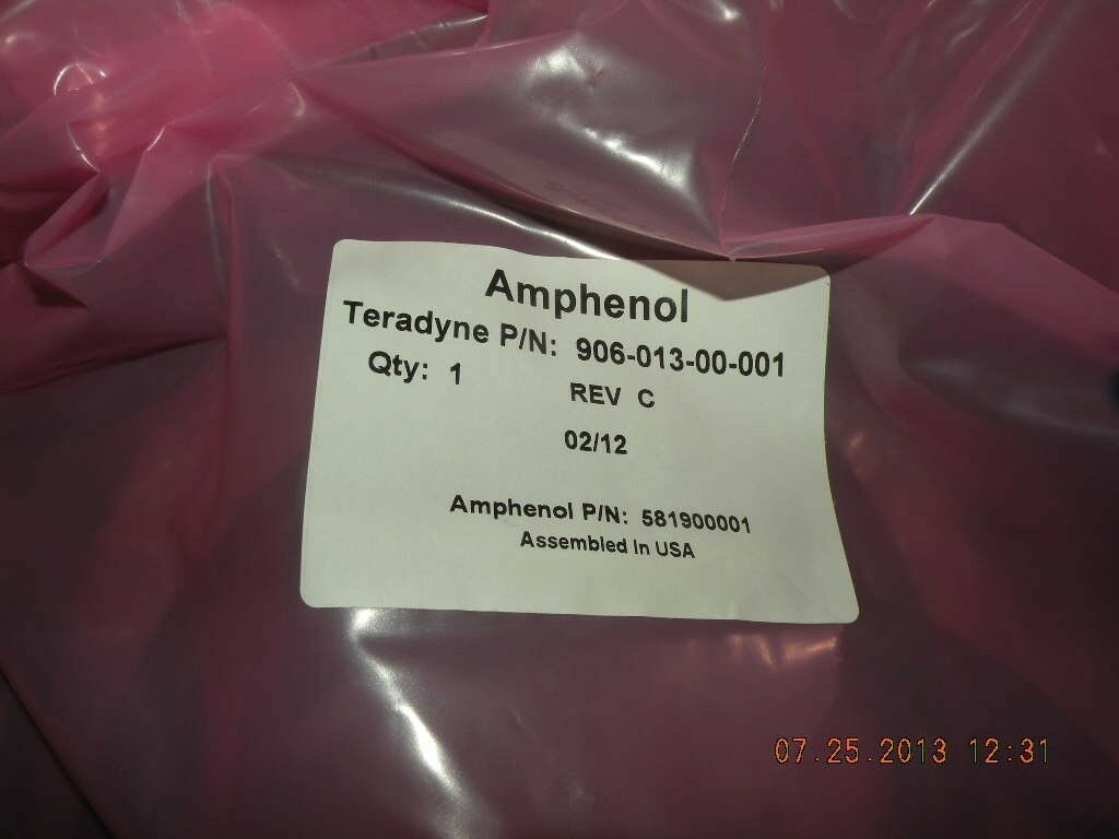 全新 amphenol 581900001 泰瑞达 90601300001 电缆线联系 