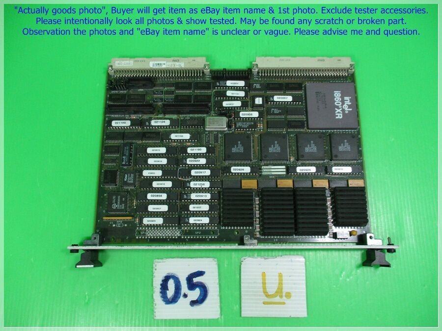 泰瑞达 mc860 产品编号 560116，英特尔 i860 XR，暂时 CPU 模块作为照片 ， sn:4322 lφ 