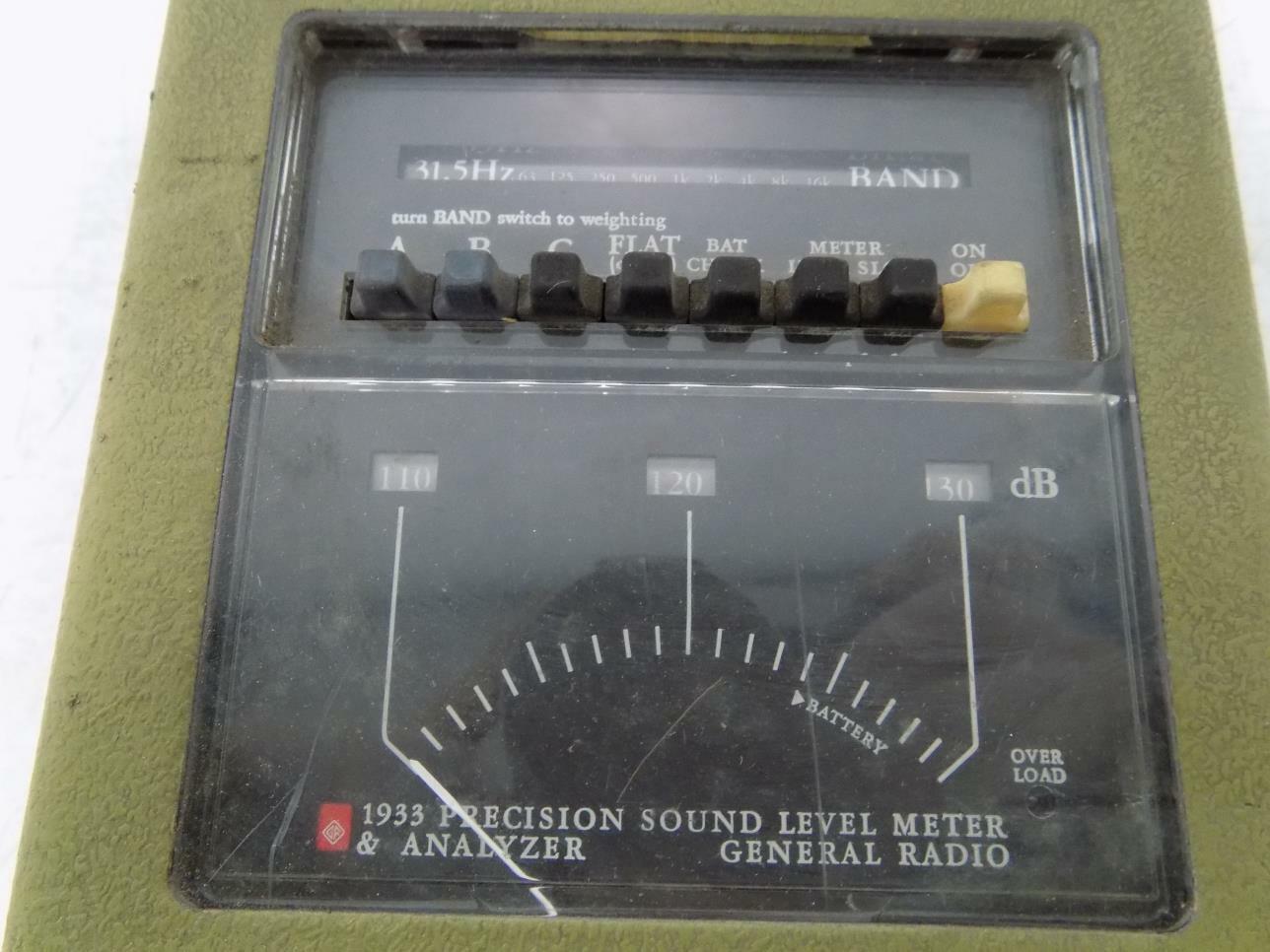 一般收音机精度声级计 & 分析仪 1933 