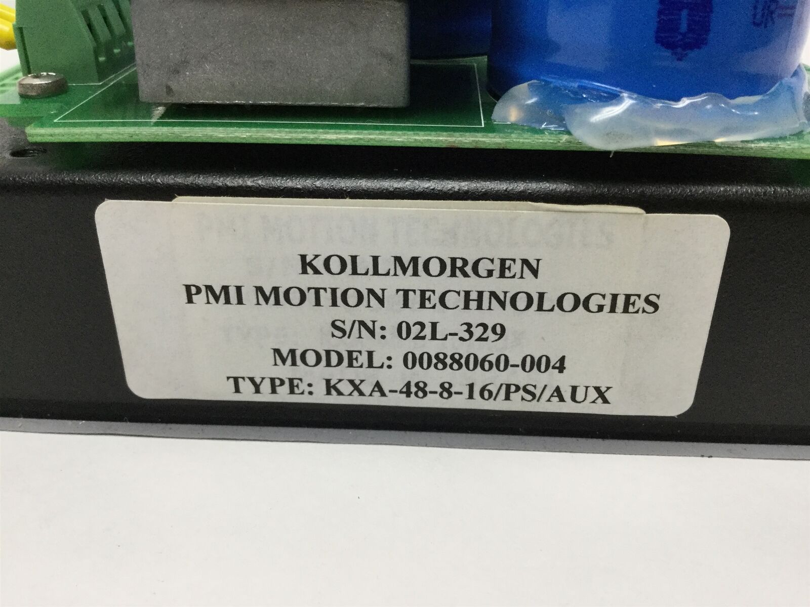 Kollmorgen PMI Motion Technologies0088060-004电源伺服放大器 0088060-004,Kollmorgen PMI Motion Technologies,Kollmorgen PMI Motion Technologies00