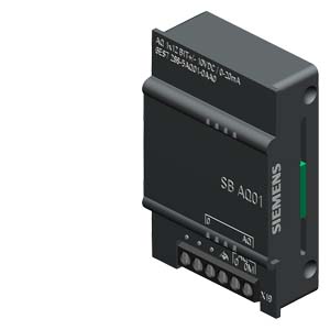 西门子smart 6ES7288-5AQ01-0AA0  SB AQ01 模拟量扩展信号板  1 路模拟量输入 模拟输出,SB AQ01,1 个模拟输入,smart