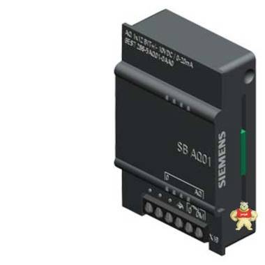 西门子smart 6ES7288-5AQ01-0AA0  SB AQ01 模拟量扩展信号板  1 路模拟量输入 模拟输出,SB AQ01,1 个模拟输入,smart