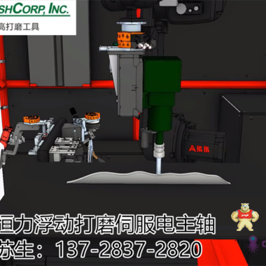 工业机械臂伺服电主轴倒角 机器人主轴 打磨主轴,打磨主轴,打磨主轴,打磨主轴,打磨主轴